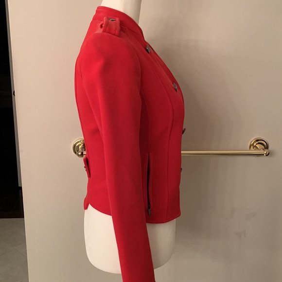 BCBG Maxazria red jacket - Picture 2 of 5